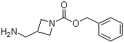 structure of CAS# 1016731-24-0, 3-(氨基甲基)-1-氮杂环丁烷甲酸苯甲酯