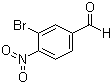 3-Bromo-4-nitrobenzaldehyde molecular structure (CAS 101682-68-2)
