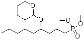 CAS 登录号：101691-98-9, (4S)-[4-[(四氢-2H-吡喃-2-基)氧基]壬基]膦酸二甲酯