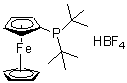 CAS # 1017254-82-8, Di-tert-butylphosphinoferrocene tetrafluoroboric acid
