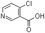 CAS 登录号：10177-29-4, 4-氯烟酸, 4-氯吡啶-3-甲酸, 4-氯-3-吡啶甲酸