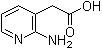 structure of CAS# 101860-97-3, 2-氨基-3-吡啶乙酸