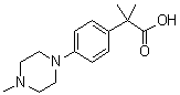 CAS # 1018660-87-1, alpha,alpha-Dimethyl-4-(4-methyl-1-piperazinyl)benzeneacetic acid