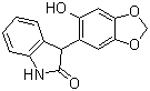 CAS # 1019771-90-4, 3-(6-Hydroxybenzodioxol-5-yl)-1,3-dihydro-2H-indol-2-one