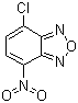 CAS # 10199-89-0, 4-Chloro-7-nitrobenzofurazan, NBD chloride, 4-Chloro-7-nitrobenzo-2-oxa-1,3-diazole