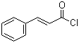 CAS # 102-92-1, Cinnamoyl chloride, 3-Phenyl-2-propenoyl chloride