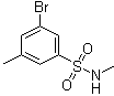 structure of CAS# 1020252-91-8, 3-溴-N,5-二甲基苯磺酰胺
