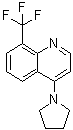 CAS # 1020253-07-9, 4-(1-Pyrrolidinyl)-8-(trifluoromethyl)quinoline