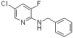 structure of CAS# 1020253-20-6, 5-Chloro-3-fluoro-N-(phenylmethyl)-2-pyridinamine