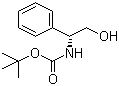 structure of CAS# 102089-74-7, Boc-D-Phenylglycinol