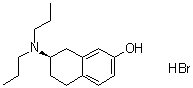 CAS # 1021878-34-1, (7R)-7-(Dipropylamino)-5,6,7,8-tetrahydro-2-naphthalenol hydrobromide (1:1)