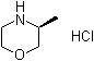 structure of CAS# 1022094-03-6, (S)-3-Methylmorpholine hydrochloride