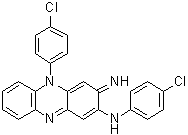 structure of CAS# 102262-55-5, N,5-双(4-氯苯基)-3,5-二氢-3-亚氨基-2-吩嗪胺