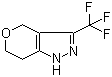 structure of CAS# 1022931-45-8, 3-三氟甲基-1,4,6,7-四氢吡喃并[4,3-c]吡唑