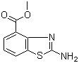 structure of CAS# 1024054-68-9, 2-Amino-4-benzothiazolecarboxylic acid methyl ester