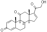 CAS # 102447-86-9, 21-Hydroxypregna-1,4,16-triene-3,11,20-trione