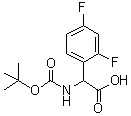 CAS # 1025496-16-5, alpha-[[(1,1-Dimethylethoxy)carbonyl]amino]-2,4-difluorobenzeneacetic acid
