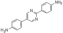 structure of CAS# 102570-64-9, 2,5-Bis(4-aminophenyl)pyrimidine