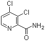 structure of CAS# 1025720-99-3, 3,4-Dichloro-2-pyridinecarboxamide