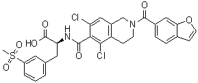 structure of CAS# 1025967-78-5, Lifitegrast