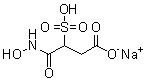 CAS # 1026417-71-9, 4-(Hydroxyamino)-4-oxo-3-sulfobutanoic acid sodium salt (1:1)