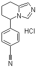 structure of CAS# 102676-31-3, Fadrozole hydrochloride