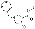 CAS # 1027-35-6, Ethyl 1-benzyl-4-pyrrolidone-3-carboxylate, 1-Benzyl-4-oxopyrrolidine-3-carboxylic acid ethyl ester