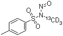 structure of CAS# 102832-11-1, Diazald-N-methyl-13C-N-methyl-d3