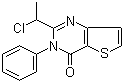CAS # 1029280-27-0, 2-(1-Chloroethyl)-3-phenylthieno[3,2-d]pyrimidin-4(3H)-one