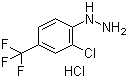 CAS # 1029649-46-4, [2-Chloro-4-(trifluoromethyl)phenyl]hydrazine hydrochloride