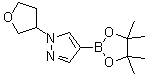 structure of CAS# 1029715-63-6, 1-(3-四氢呋喃基)-1H-吡唑-4-硼酸频哪醇酯