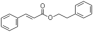 CAS # 103-53-7, Phenethyl cinnamate, 2-Phenylethyl 3-phenyl propenoate, 2-Phenylethyl cinnamate, Benzylcarbinyl 3-phenyl propenoate, Benzylcarbinyl cinnamate