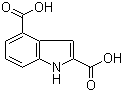 structure of CAS# 103027-96-9, Indole-2,4-dicarboxylic acid