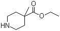 CAS # 103039-88-9, Ethyl 4-methylpiperidine-4-carboxylate, 4-Methylpiperidin-4-carboxylic acid ethyl ester, 4-Methylisonipecotic acid ethyl ester