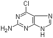 CAS # 10310-21-1, 2-Amino-6-chloropurine, 6-Chloro-7H-purin-2-ylamine, 6-Chloroguanine