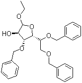 structure of CAS# 10310-32-4, Tribenoside