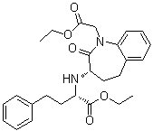 CAS # 103129-58-4, Benazepril related compound G, [S-(R*,R*)]-3-[[1-(Ethoxycarbonyl)-3-phenylpropyl]amino]-2,3,4,5-tetrahydro-2-oxo-1H-1-benzazepine-1-acetic acid ethyl ester