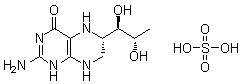 CAS # 103130-45-6, [6S-[6R*(1S*,2R*)]]-2-Amino-6-(1,2-dihydroxypropyl)-5,6,7,8-tetrahydro-4(1H)-pteridinone sulfate (1:1) (salt)