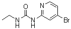 structure of CAS# 1031432-46-8, N-(4-Bromo-2-pyridinyl)-N'-ethylurea