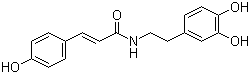 CAS # 103188-46-1, trans-4-Coumaroyldopamine, (E)-N-[2-(3,4-Dihydroxyphenyl)ethyl]-3-(4-hydroxyphenyl)-2-propenamide