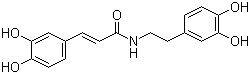 CAS 登录号：103188-49-4, (E)-3-(3,4-二羟基苯基)-N-[2-(3,4-二羟基苯基)乙基]-2-丙烯酰胺