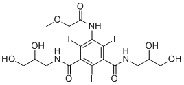 CAS # 103254-70-2, Iopromide Impurity 6, N1,N3-bis(2,3-dihydroxypropyl)-2,4,6-triiodo-5-(2-methoxyacetamido)isophthalamide