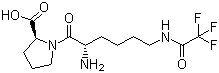 CAS # 103300-89-6, N6-Trifluoroacetyl-L-lysyl-L-proline