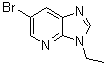 structure of CAS# 1033202-59-3, 6-溴-3-乙基-3H-咪唑并[4,5-b]吡啶