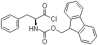 structure of CAS# 103321-57-9, N-(9-芴甲氧羰基)苯丙氨酰氯