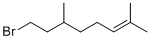 8-溴-2,6-二甲基辛-2-烯分子结构 (CAS 10340-84-8)