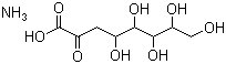 3-脱氧-D-甘露-2-辛酮糖酸铵分子结构 (CAS 103404-70-2)