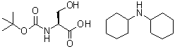 CAS # 10342-06-0, N-(tert-Butoxycarbonyl)-L-serine dicyclohexylammonium salt