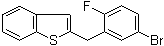 CAS # 1034305-17-3, 2-(5-Bromo-2-fluorobenzyl)benzothiophene