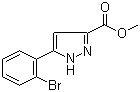 CAS # 1035235-11-0, Methyl 5-(2-bromophenyl)-1H-pyrazole-3-carboxylate